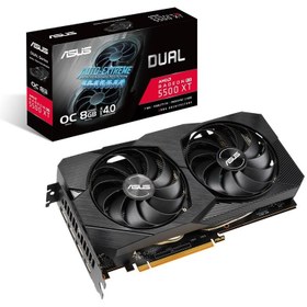 تصویر کارت گرافیک ایسوس مدل DUAL-RX5500XT-O DUAL-RX5500XT-O8G-EVO Graphics Card