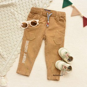 تصویر شلوار کبریتی شتری 