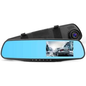 تصویر آینه خودرو دوربین دار برای ثبت وقایع نسل جدید 4.5 اینچ Car mirror with camera to record new generation events with Farsi menu