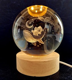 تصویر گوی شیشه ای - طرح 