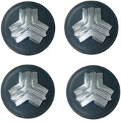 تصویر در پوش رینگ خودرو وارون مدل P-584-BLK مناسب برای ساینا بسته 4 عددی - مشکی 