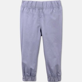 تصویر شلوار کشی دخترانه، رنگ بنفش روشن برند tchibo Kids Girl Pull,on Pants, Lavender