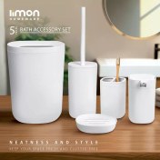 تصویر ست سرویس بهداشتی مینیمال لیمون کد ۲۴۷۵ 