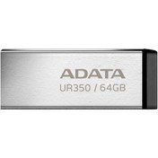 تصویر فلش ای دیتا مدل ADATA UR350 ظرفیت 64 گیگابایت ADATA UR350 64GB USB3.2 Flash Memory