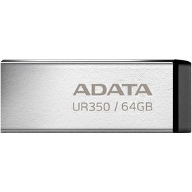 تصویر فلش ای دیتا مدل ADATA UR350 ظرفیت 64 گیگابایت ADATA UR350 64GB USB3.2 Flash Memory