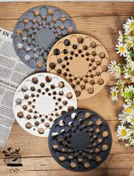 تصویر زیر قابلمه گرد سیلیکونی 