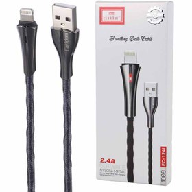 تصویر کابل آیفونی فست شارژ Earldom EC-124I 2.4A 1m ا Earldom EC-124I 2.4A 1m USB TO LIGHTNING CHARGING CABLE Earldom EC-124I 2.4A 1m USB TO LIGHTNING CHARGING CABLE