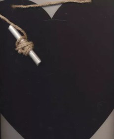 تصویر تخته سیاه قلب 