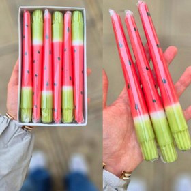 تصویر شمع قلمی هندوانه 