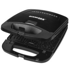 تصویر ساندویچ ساز و گریل برند بیسمارک آلمان اصلی مدل BM2606 Sandwich & grill maker BM2606