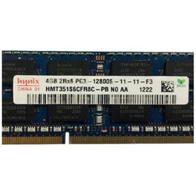 تصویر RAM SKHYNIX 4G DDR3 PC3 12800 رم لپ تاپ کالا کارکرده میباشد