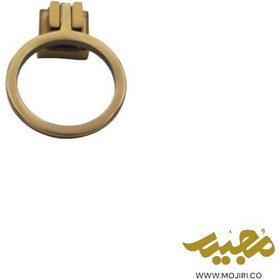 تصویر دستگیره کابینتی برنز استیل کد 46 Bronze steel cabinet handle code 46