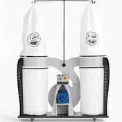 تصویر مکنده نجاری صنعتی دوقلو TM5500 اکونومی 