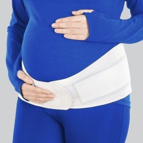 تصویر کمربند طبی بارداری (شکم بند بارداری) پاک سمن | کرست کمر طبی - S ا Paksaman Pregnancy Support Maternity Belt Paksaman Pregnancy Support Maternity Belt