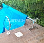 تصویر جمع کننده کاور یا هولدر کاور استخر MEGA POOL 