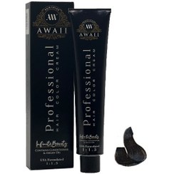 تصویر رنگ مو آوایی شماره 4.0 حجم 120 میلی لیتر رنگ قهوه ای متوسط 