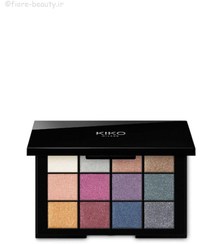 تصویر پالت سایه ۱۲ رنگ کیکو میلانو مدل اسمارت کالت Smart Cult Eyeshadow palette KIKO MILANO 