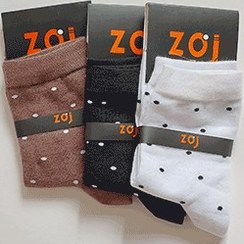 تصویر جوراب نیم ساق مدل دونه کد : 2607 