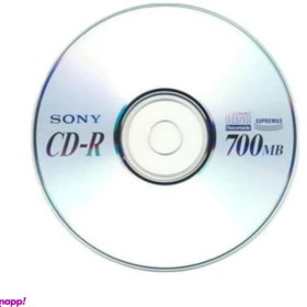 تصویر سی دی خام سونی مدل CD-R 700MB 48X 
