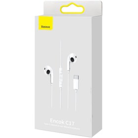 تصویر هندزفری باسئوس مدل Encok C17 ا Baseus Encok C17 Handsfree Baseus Encok C17 Handsfree