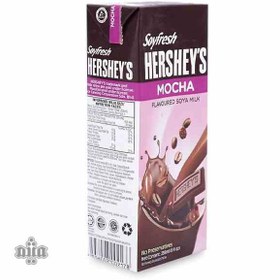 تصویر شیر سویا پاکتی hersheys mocha 