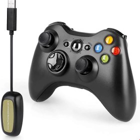 تصویر دسته بازی تکی شوکدار Xbox 360 / PC High Copy Gamepad Xbox 360 / PC High Copy Wired Controller for Windows