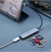 تصویر هاب پنج پورت USB-C آدام المنتس مدل Casa Hub A05 