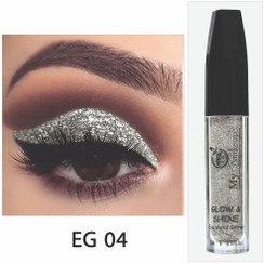 تصویر سایه مایع شاین مای میکاپ استوری - EG 04 Mymakeup story shine liquid eyeshadow