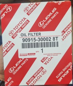 تصویر فیلتر روغن تویوتا 3002 طرح اصلی Oil filter