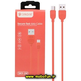 تصویر کابل شارژ فست Celebrat MicroUSB سلبریت مدل SKY-2M 