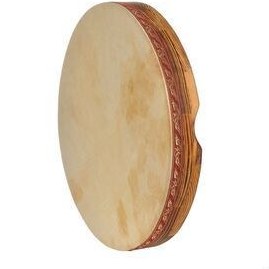 تصویر بَندیر BENDIR 45CM ANIMAL SIDIRED WALNUT PULLET DEF Bade 