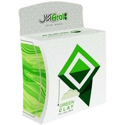 تصویر ماسک جوش صورت ( ماسک خاک رس سبز ) 