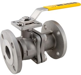 تصویر شیر توپی فلنج دار کلاس 150- 316 - KITZ - 2 flanged ball valve class 150-CF8M-KITZ 316-full port