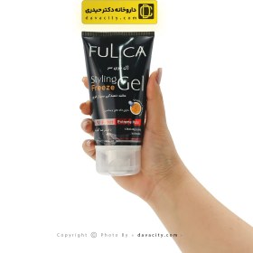 تصویر ژل حالت دهنده بسیار قوی مدل فریز فولیکا 150 میلی لیتر Fulica Extreme Hold styling Freeze Gel 150 ml