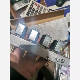 تصویر ریل سوخت و سوزن گاز cng نیسان جایگزین وسام 