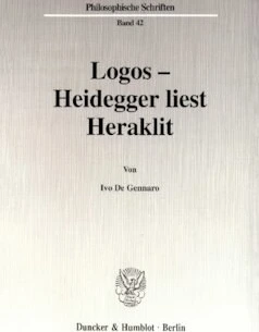 خرید و قیمت دانلود کتاب Logos - Heidegger liest Heraklit ویرایش 1 | ترب