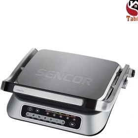 تصویر گریل سنکور مدل SBG6030 Sencor Electric GrillSGB 6030SS Silver