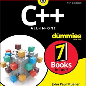 تصویر کتاب آموزش C++ به زبان آدمیزاد C++ All in One For Dummies 