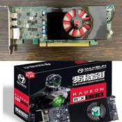 تصویر کارت گرافیک 4 گیگابایت AMD RX550 GDDR5 مینی کیسی 