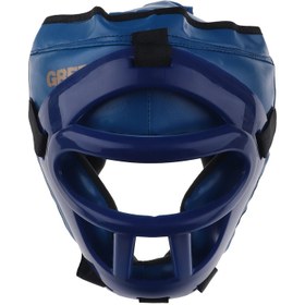 تصویر کلاه رزمی با گارد گرین هیل مدل Fiter pro - مشکی 