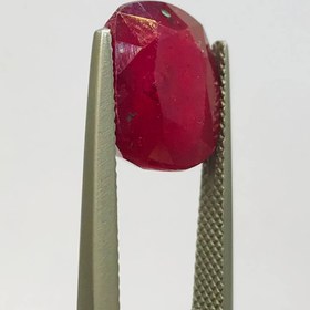 تصویر نگین یاقوت سرخ سایز 14*10 