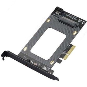 تصویر کارت تبدیل اس اس دی U.2 SFF-8639 به PCI-e 4x 