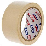 تصویر نوار چسب کاغذی رازی پهنای 4.8 سانتی متر Razi paper tape 4.8 cm wide