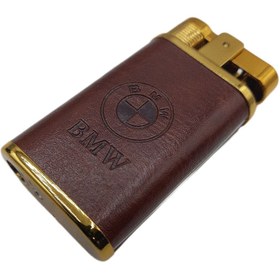 تصویر فندک اتمی رویه چرم 