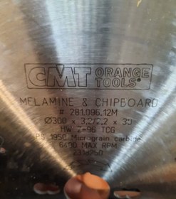 تصویر تیغ اره الماسه سی ام تی96*300 