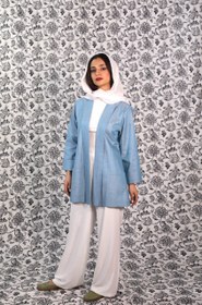 تصویر مانتو اسکارفی کد ۴۵۸ 