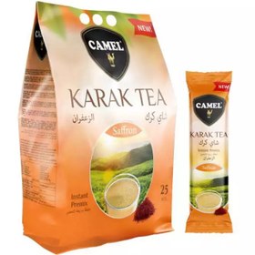 تصویر چای کرک کمل camel مدل زعفران saffron وزن 500 گرم 