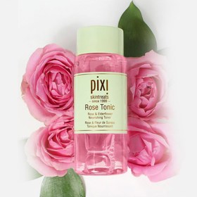 تصویر تونر صورتی گل رز پیکسی Pixi Rose Tonic toner 100ml