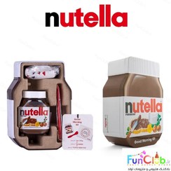 تصویر شکلات اورجینال Nutella - ست MorningKit جعبه فلزی 