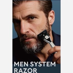 تصویر ژیلت حرفه‌ای با تیغه تیز و دسته ضد لغزش 